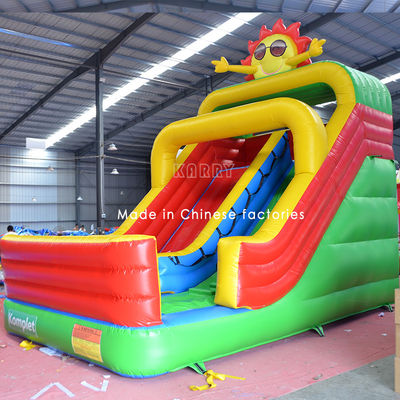 Commercial Grade Small Sun Inflatable Slide Ideal for Indoor and Outdoor Entertainment