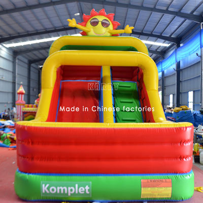 Commercial Grade Small Sun Inflatable Slide Ideal for Indoor and Outdoor Entertainment