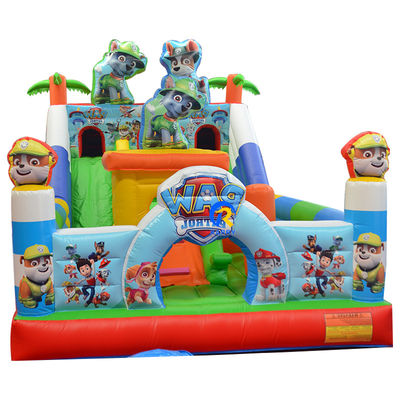 Customized Logo Acceptable Large Inflatable Slide Ideal for Party Rentals and Events