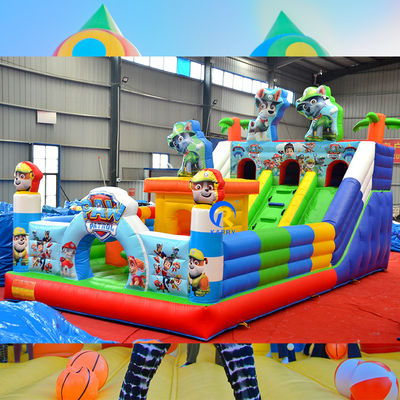 Customized Logo Acceptable Large Inflatable Slide Ideal for Party Rentals and Events