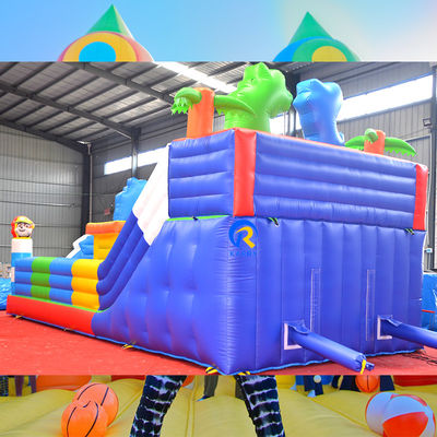 Customized Logo Acceptable Large Inflatable Slide Ideal for Party Rentals and Events