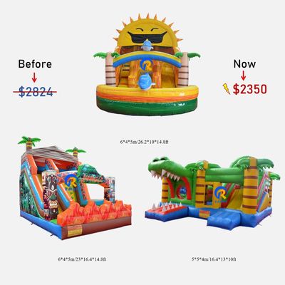 Big Package Choice Inflatable Slides Combo for Kids and Adults Commercial Grade