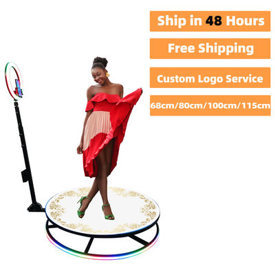 360 Video Photobooth Automatic With Led Ipad Camera For Unforgettable Experiences
