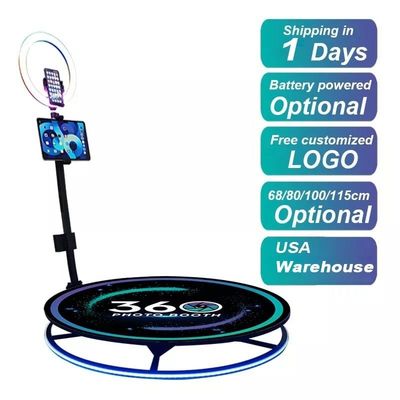 360 Video Photobooth Automatic With Led Ipad Camera For Unforgettable Experiences