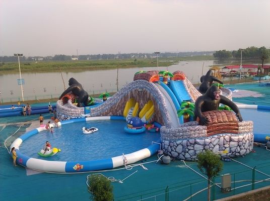 Design Outdoor Large Children's Bouncy Castle Playground Parks Perfect for Resort Hotel