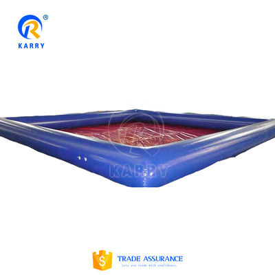 Outdoor Inflatable Water Park Round Waterpool Style Water Toys Games Slide with Pool