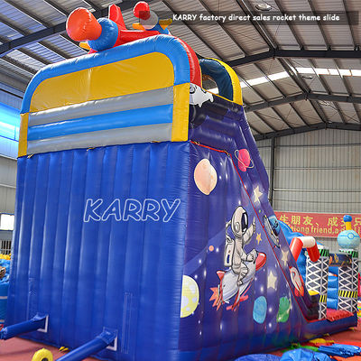 PVC Inflatable Rocket House for Commercial Party Rental and Moonwalk Inflatable Games