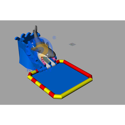 Customized Individualized Design Inflatable Water Park with Big Pool and Water Slide