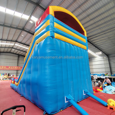 Kid's Inflatable Games Commercial Party Rental PVC Double-Lane Inflatable Water Slide