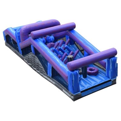 Commercial Inflatable Tunnel Obstacle Course Exciting Bouncy Challenge for Adults