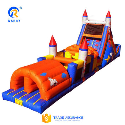 Commercial Inflatable Tunnel Obstacle Course Exciting Bouncy Challenge for Adults