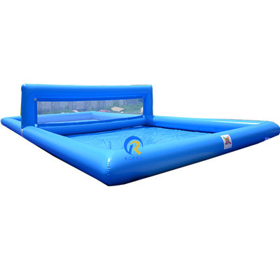 Experience the Fun Commercial Inflatable Volleyball Pool with Accessories Included