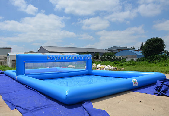 Experience the Fun Commercial Inflatable Volleyball Pool with Accessories Included