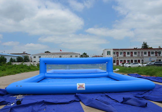 Experience the Fun Commercial Inflatable Volleyball Pool with Accessories Included