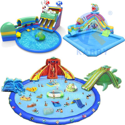 Inflatable Water Slide And Pool For Kids And Adults With Environmentally Friendly Design
