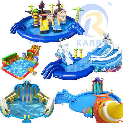 Inflatable Water Slide And Pool For Kids And Adults With Environmentally Friendly Design