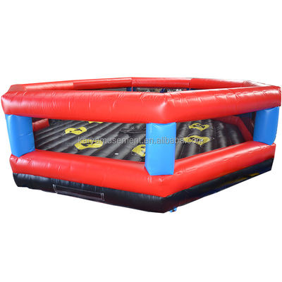 Gender-Neutral PVC Inflatable Meltdown Machine Mat with Wipeout Sweeper Arm Eliminator