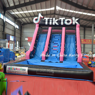 PVC 26FT Inflatable Bouncer Playground Bounce House Water Slide Children Bouncy Castles