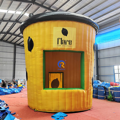 Sea/Air/Express Shipping Lemon Cup Inflatable House for Toddler Commercial Bouncy House