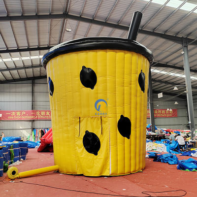 Sea/Air/Express Shipping Lemon Cup Inflatable House for Toddler Commercial Bouncy House