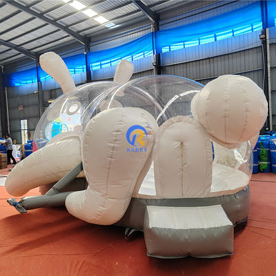 CE/EN71/EN14960 Certified Inflatable Bubble Tent for Toddlers White Outdoor Bounce House