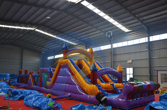 Large Inflatable Obstacle Sports Combo Course for 14 Years up Party Rentals