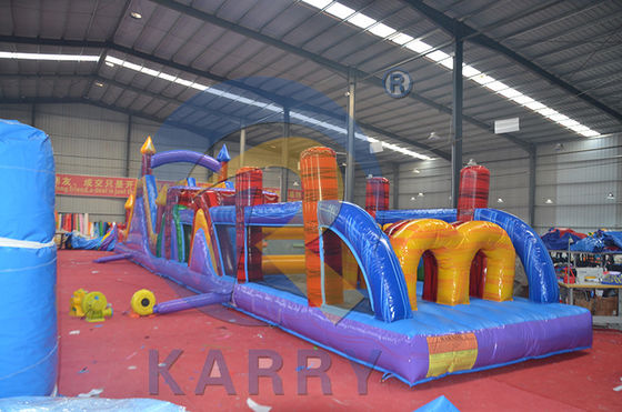 Large Inflatable Obstacle Sports Combo Course for 14 Years up Party Rentals
