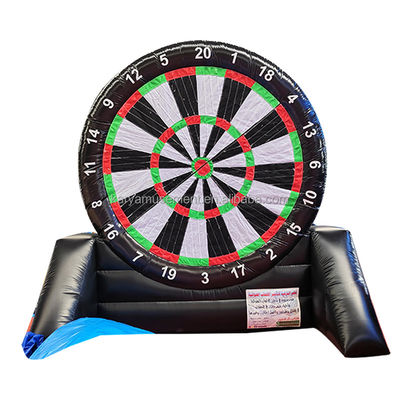 Indoor and Outdoor Entertainment PVC Inflatable Soccer/Football Target for Unisex Fun