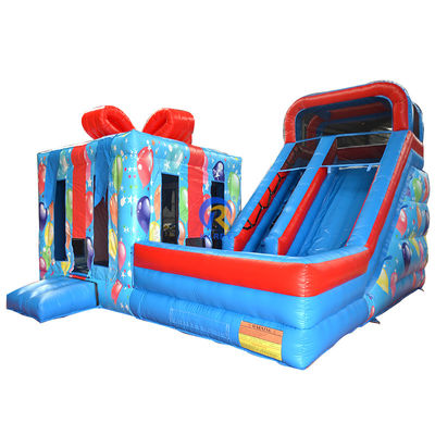 Portable Inflatable Combo Castle Slide for Kids' Indoor and Outdoor Entertainment