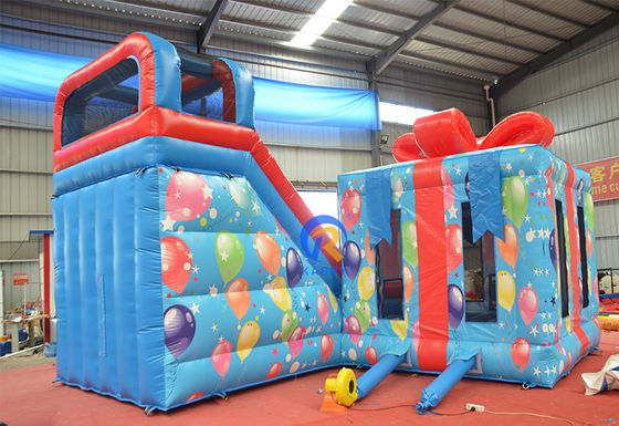 Portable Inflatable Combo Castle Slide for Kids' Indoor and Outdoor Entertainment