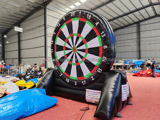 Indoor and Outdoor Entertainment PVC Inflatable Soccer/Football Target for Unisex Fun