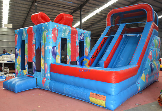 Portable Inflatable Combo Castle Slide for Kids' Indoor and Outdoor Entertainment