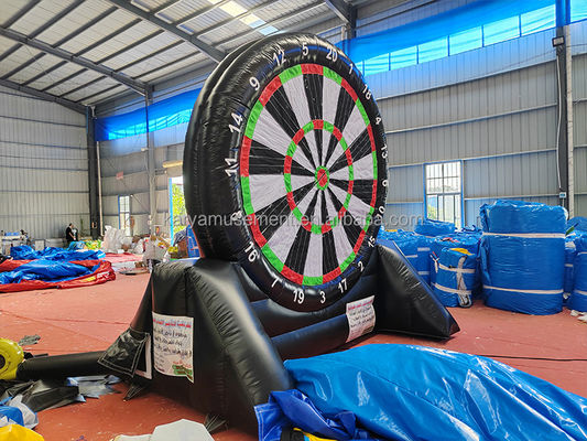 Indoor and Outdoor Entertainment PVC Inflatable Soccer/Football Target for Unisex Fun