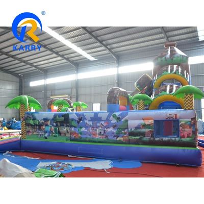 PORTABLE Inflatable Mine/ craft Theme Park Fun Customized Features 14 Years up