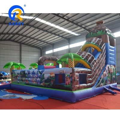 PORTABLE Inflatable Mine/ craft Theme Park Fun Customized Features 14 Years up