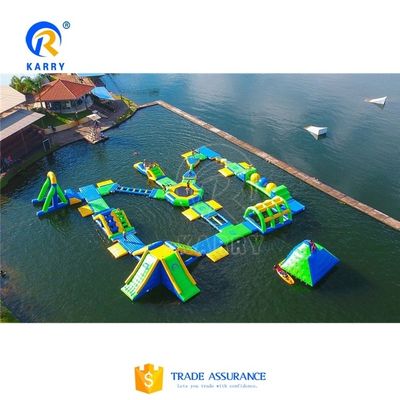 Commercial Water Park Floating Equipment Inflatable Aqua Park with Digital Printing
