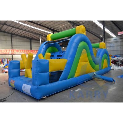 Customized Size Inflatable Obstacle Course and Sports Games for Kids in Outdoor Backyard
