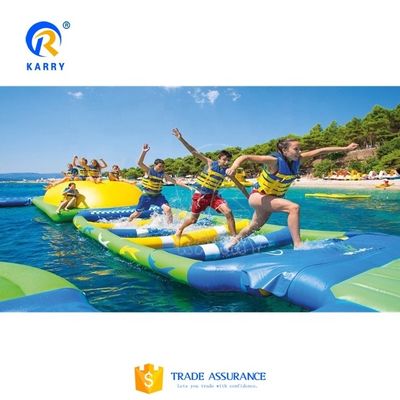 Customized Logo Aqua Park Equipment Inflatable Floating Water Park with CE Certificate