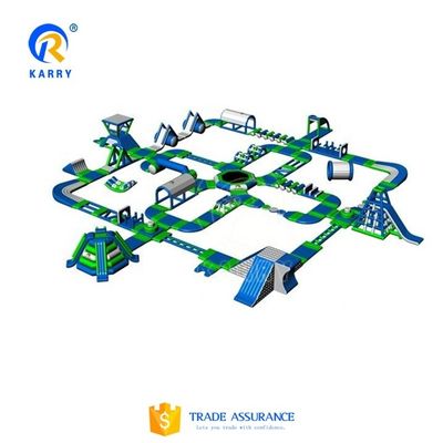 Customized Logo Aqua Park Equipment Inflatable Floating Water Park with CE Certificate