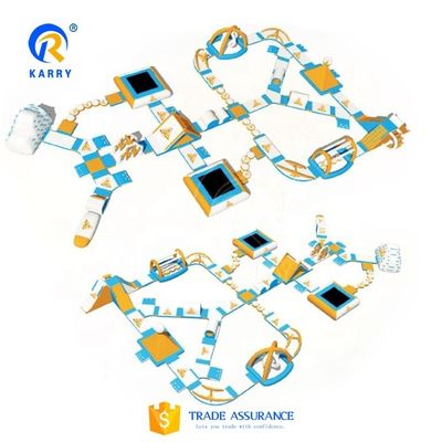 Customized Logo Aqua Park Equipment Inflatable Floating Water Park with CE Certificate