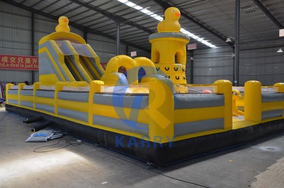 Team Events Inflatable Obstacle Course with CE EN14960 Certification and PORTABLE Design