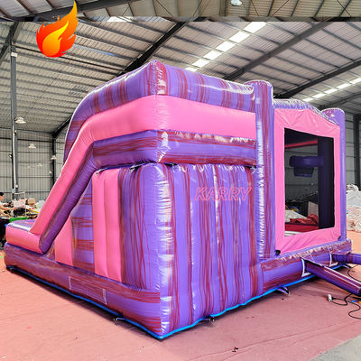Customized Color Unicorn Inflatable Castles Combo for Parties and Events