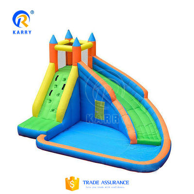 Water Floating Entertainment Kids Water Slide Park with Pool and Splash Features