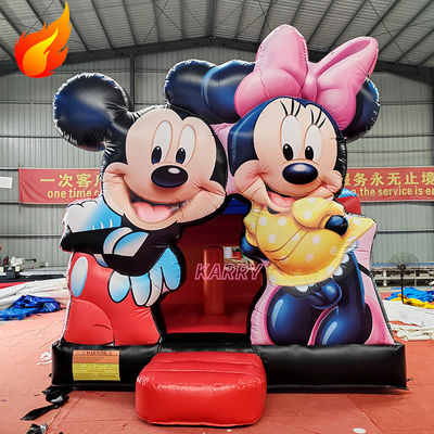 Mickey Kids Castle Play House Inflatable Bounce House for Party Rental Express Shipping