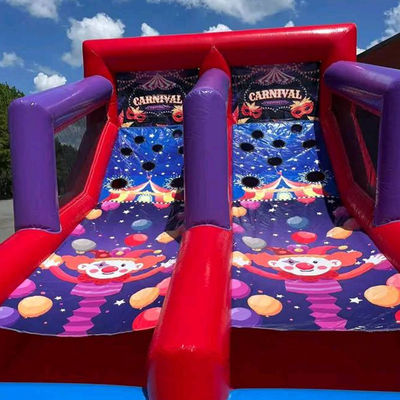 Inflatable Ball Shooting Game for Party Rental 2 Players Carnival Interactive Games