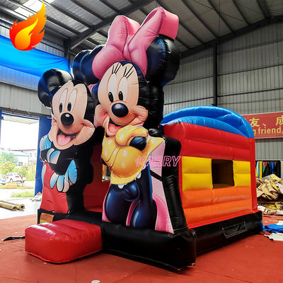 Mickey Kids Castle Play House Inflatable Bounce House for Party Rental Express Shipping
