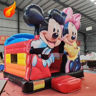 Mickey Kids Castle Play House Inflatable Bounce House for Party Rental Express Shipping