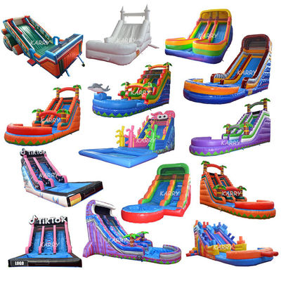 Stimulating Alpine Slide for Adults Inflatable Water Slide Pool Kids Indoor Slide