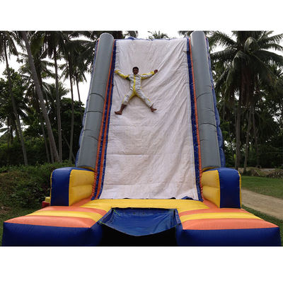 Custom Logo Accepted Inflatable Sticky Wall and Climbing Wall for Outdoor Adult Games