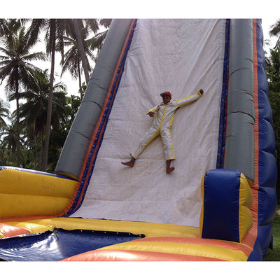Custom Logo Accepted Inflatable Sticky Wall and Climbing Wall for Outdoor Adult Games